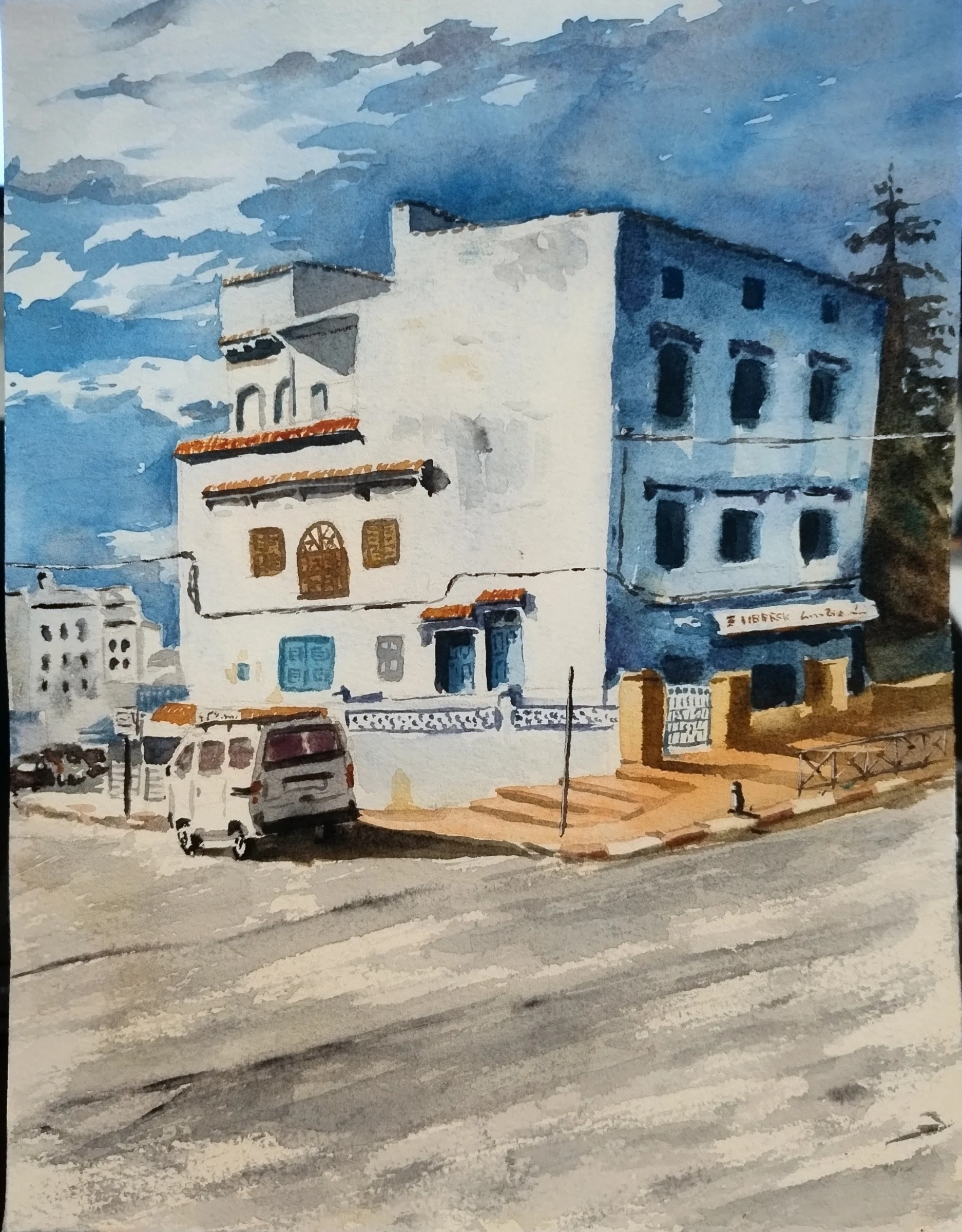 El pueblo azul